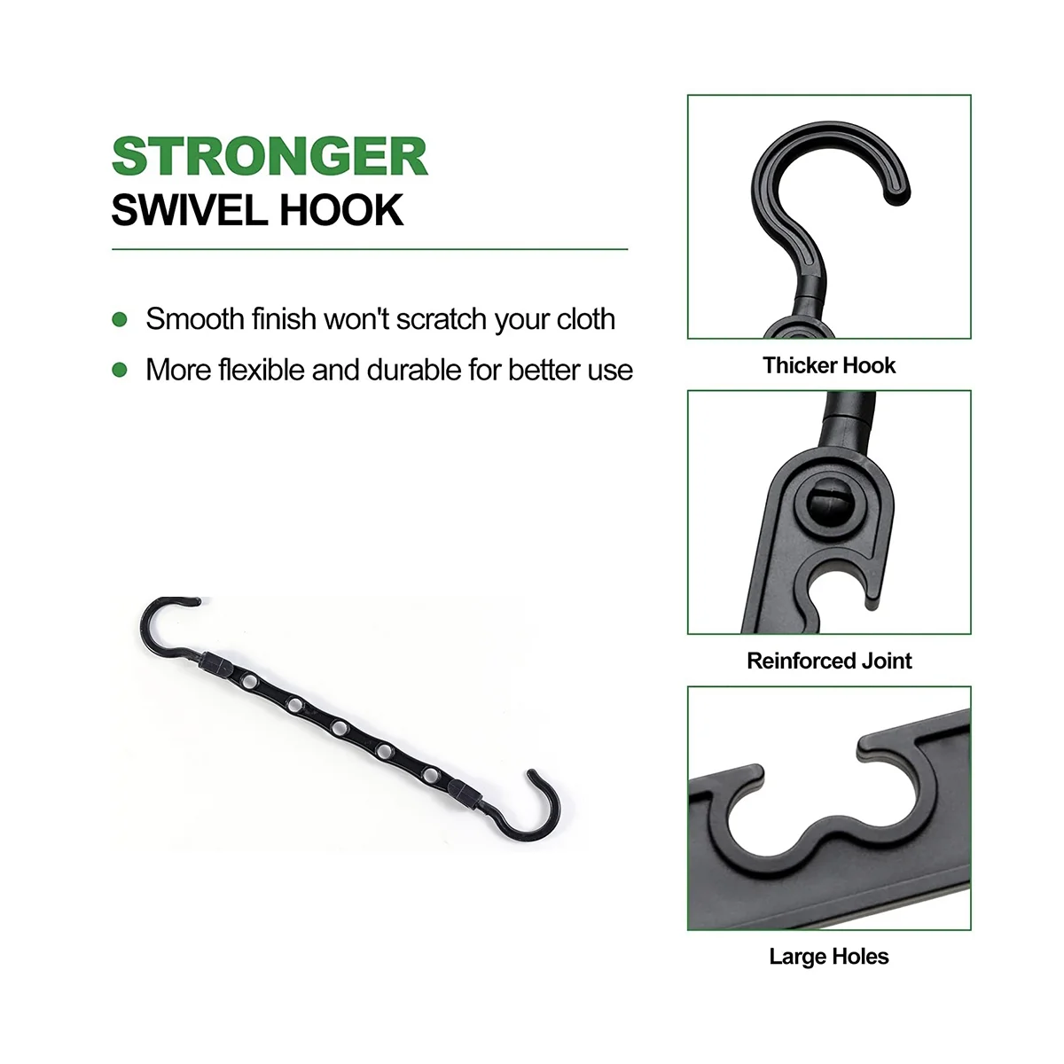 Вешалка для одежды организации и хранения Модернизированный шкаф хранилище 20 шт.