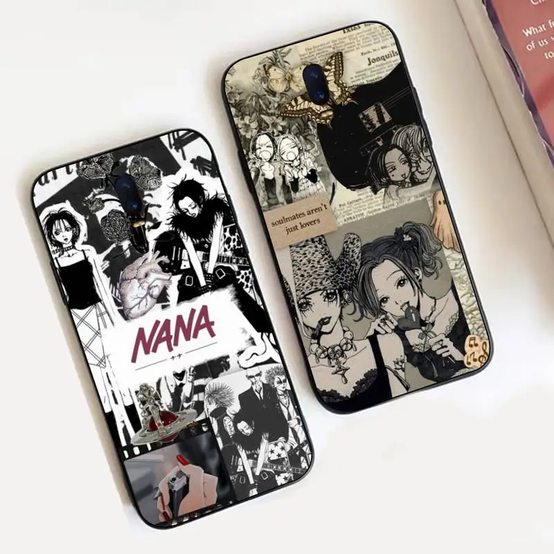 

Nana Osaki Anime Phone Case For Oppo Reno Realme C3 6Pro Cover For vivo Y91C Y17 Y19 Funda Capa