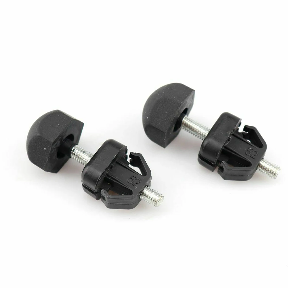 

Radiator Support Stop Adjuster ABS&Metal Black Front Parts Replacement