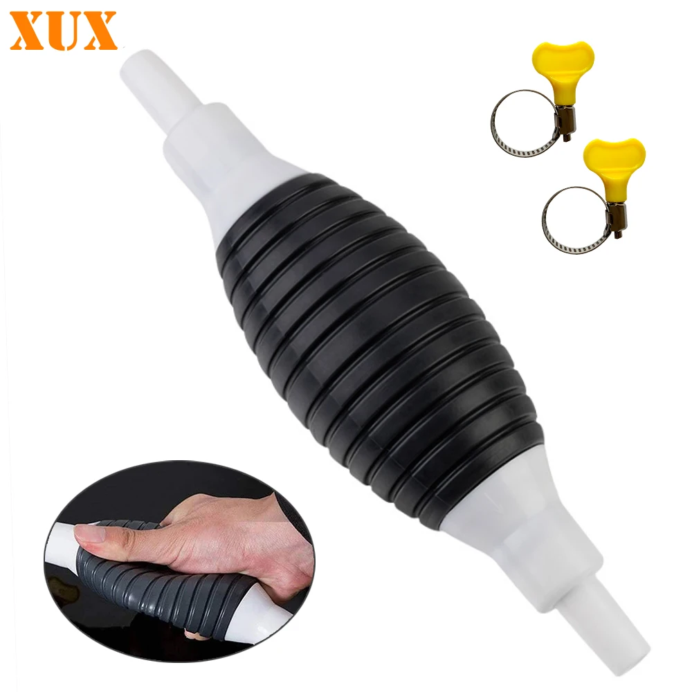 

Manual Fuel Pump High Flow Car Motorcycle Hand Siphon Water Fish Tank Oil Gas Fuel Gasoline Petrol Diesel Liquid Transfer Tools