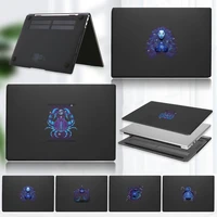 dust proof laptop case for huawei matebook 13 amd 202014d14d15honor magicbook 14 15 matte zodiac signs series computer cover