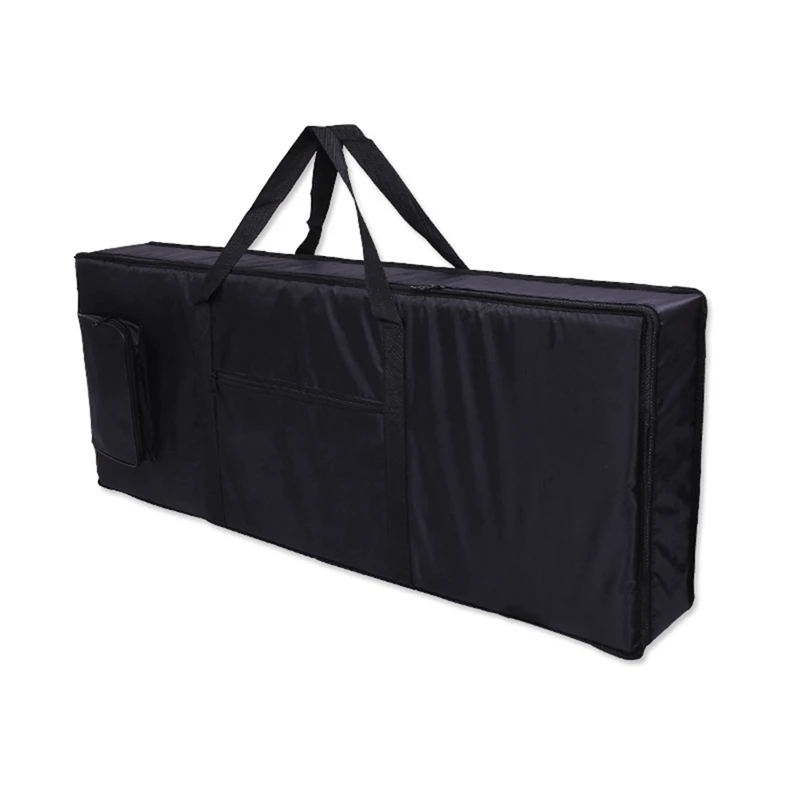 61 Key Keyboard Case Portable Durable Keyboard Gig Bags Oxford Cloth Padded Water Repellency Keyboard Carrying Case