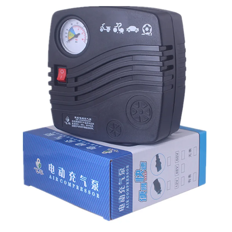 

Two Wheel Electric Car Air Pump 60/72/96V 100W Battery Car Pump Motorcycle Car Air Pump Wholesale Air Pump for Motorcycle