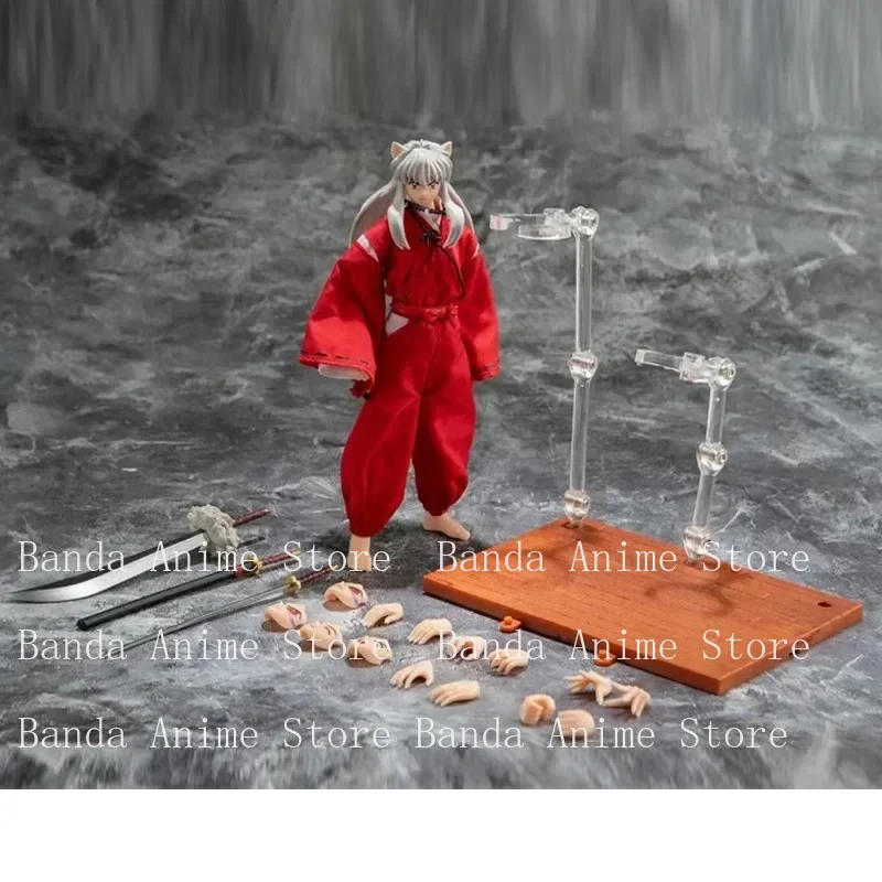 Фото Dasin/Great Toys/GT Inuyasha 1/12 16 см/6 дюймов SHF/S.H.F ПВХ фигурка модель коллекция игрушек подарок на складе №2