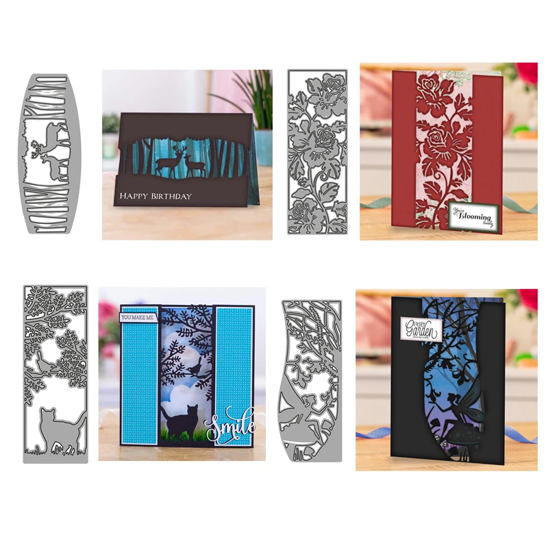 

Long Metal Cutting Dies for Scrapbooking New 2022 Mold Cut Stencil Handmade Tools DIY Card Make Mould Model Craft Decoration