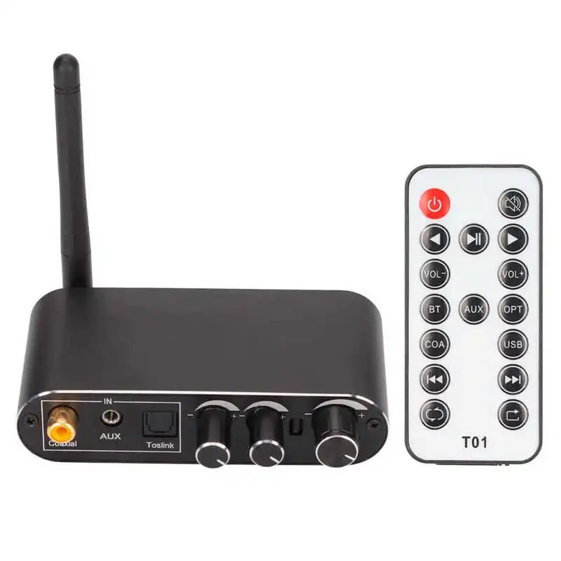 Bluetooth цифро-аналоговый преобразователь 2 устройства Подключение DAC конвертер