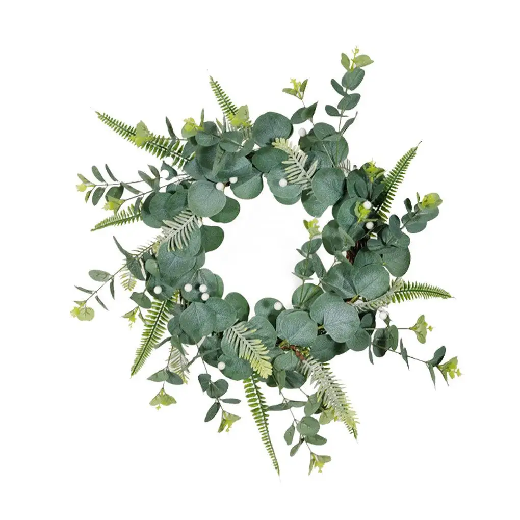

Искусственный венок с листьями, кольцо, имитация растений, листья, украшения для двери, украшение для дома, комнаты, свадьбы, вечеринки, аксе...