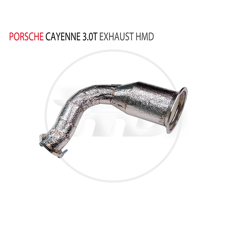 

HMD Exhaust Manifold Downpipe for Porsche Cayenne 3.0T 2.9T Car Accessories With Catalytic Converter Header Without Cat Pipe