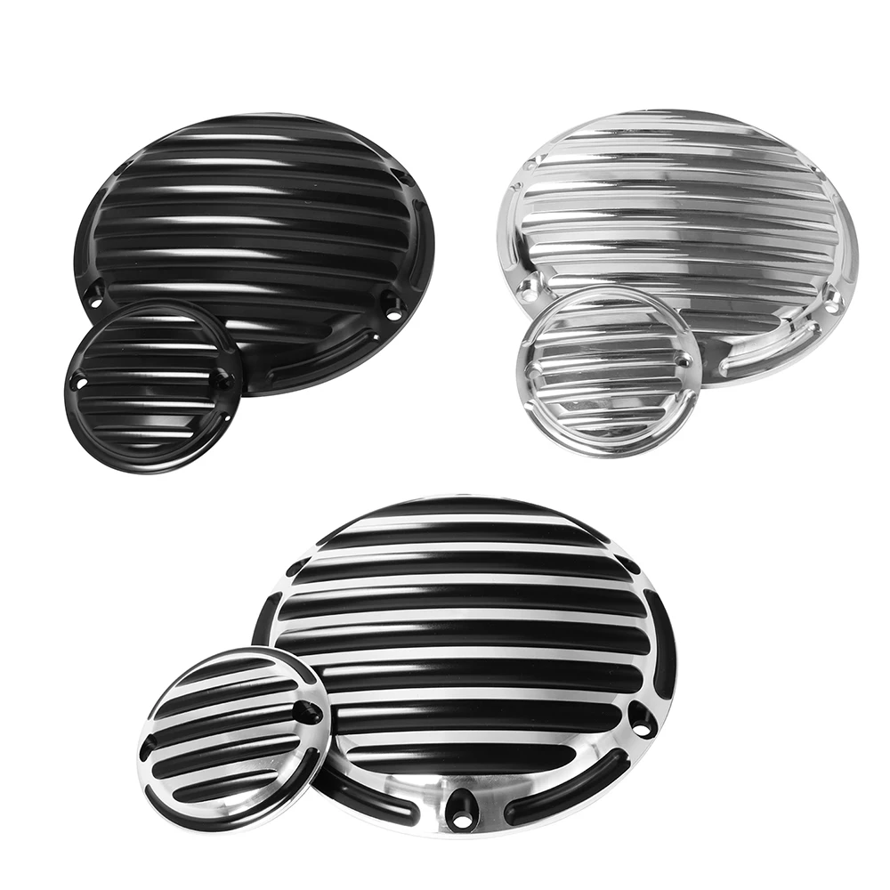 

Motorcycle CNC Derby Cover Timer Timing Cover 6 Holes Set For Harley Sportster 883 1200 XL 2004-2017 72 Nightster Forty Eight