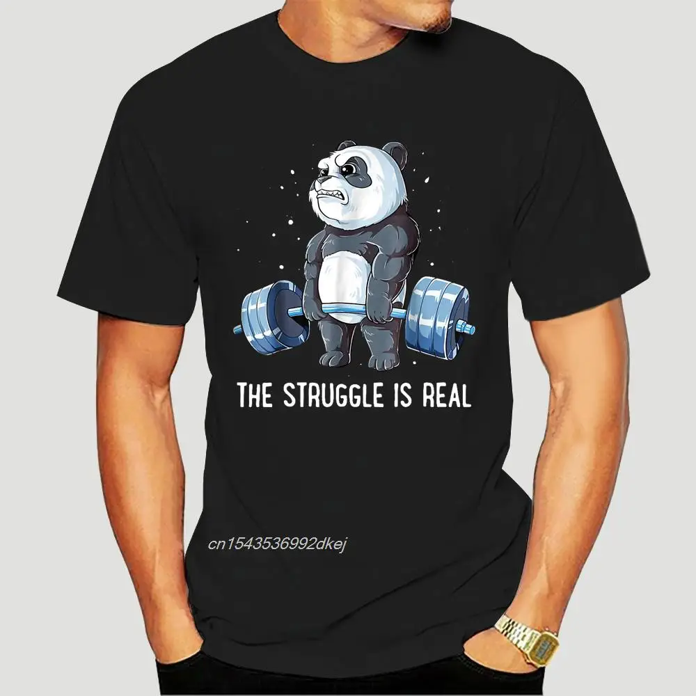 

Pretty Panda Gyming The Struggle Is Real Bear Deadlift Shirt 0693A