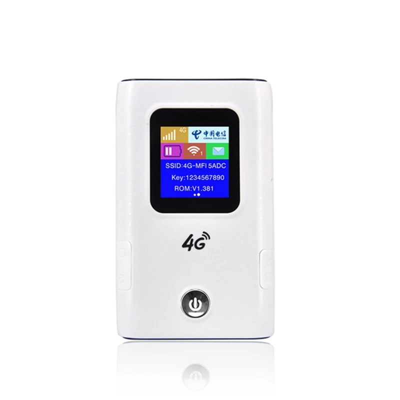 

MF905C 4G LTE WIFI Router Portable 6000Mah TDD FDD Wireless Hotspot 150Mbps CAT4 Pocket Mobile Modem