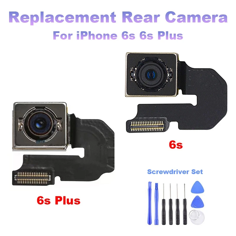 

Main Rear Camera For Iphone Screwdriver Tool Rear Camera Lens Back Camera Flex Cable Camera Repair Phone Parts