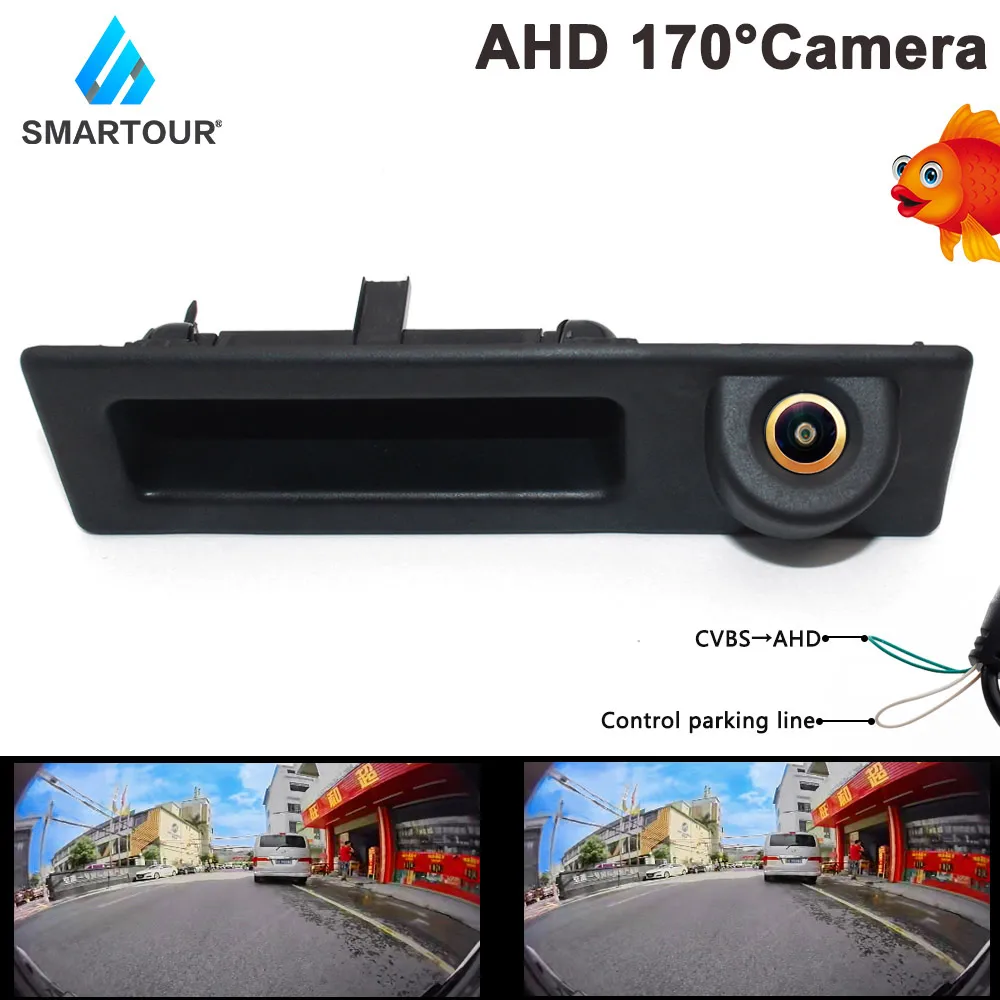

Автомобильная камера заднего вида SMARTOUR AHD для BMW 5 Series F10 3 Series F30 F31 F32/X3 F25/X4 F26/X5 F15/X6