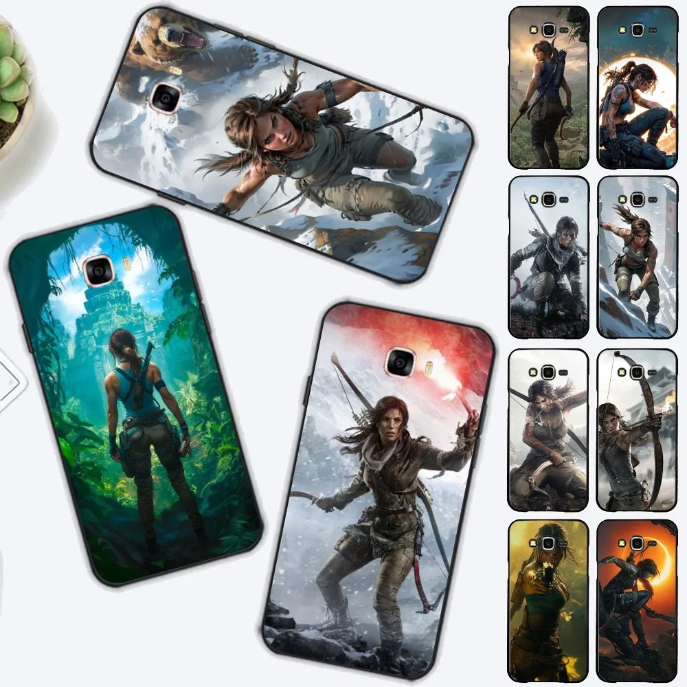 Video Game Tomb Raider Phone Case For Samsung J 7 Plus 7core J7 Neo J6 Prime J4 J5 Mobile Cover