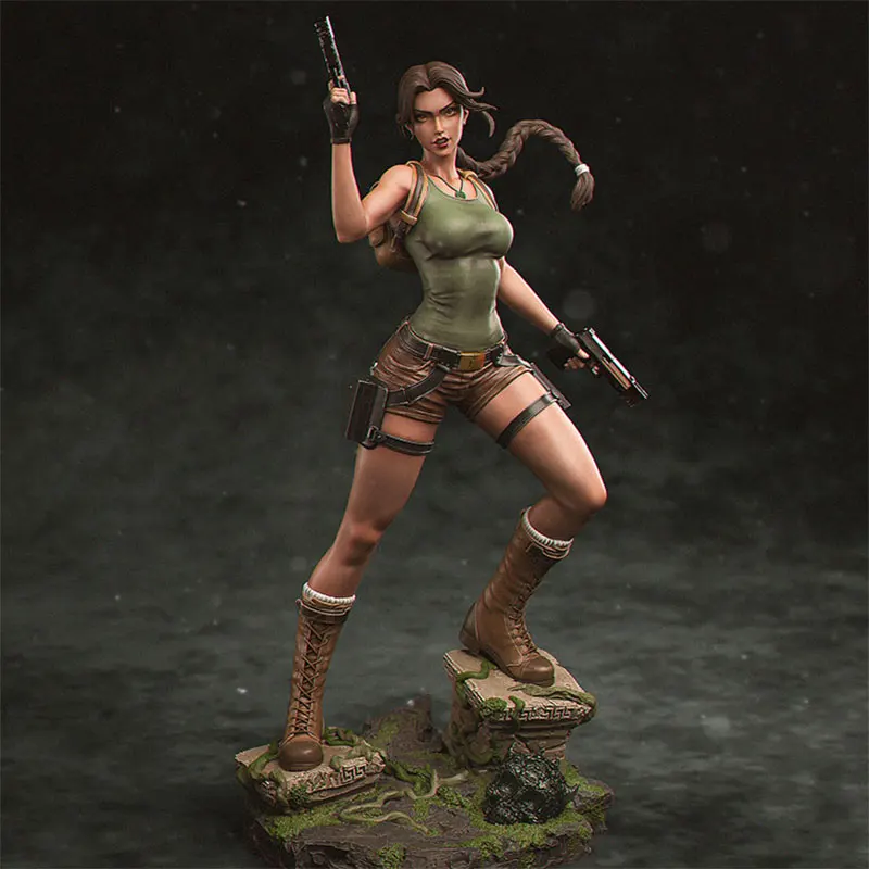 Набор моделей из литой смолы 1/24 неокрашенные фигурки (в сборе) 2831