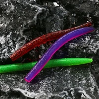 8pcs fishing tool screw %e2%80%8bthread sea fishing bionic soft bait artificial bait add salt maggots worm lure