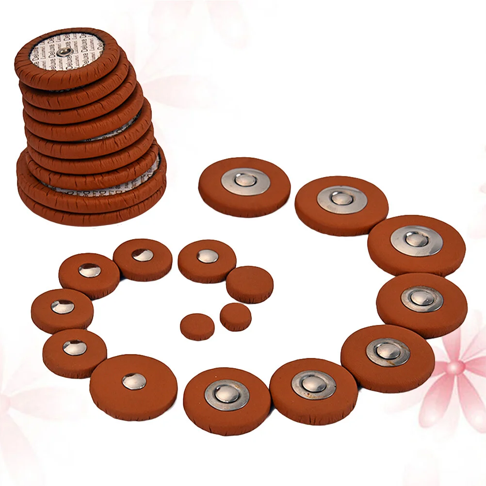 

25 Pcs Replacement Sax Pads Accessories Alto Sax Cushion Musical Instrument Pipe Saxophone Pad
