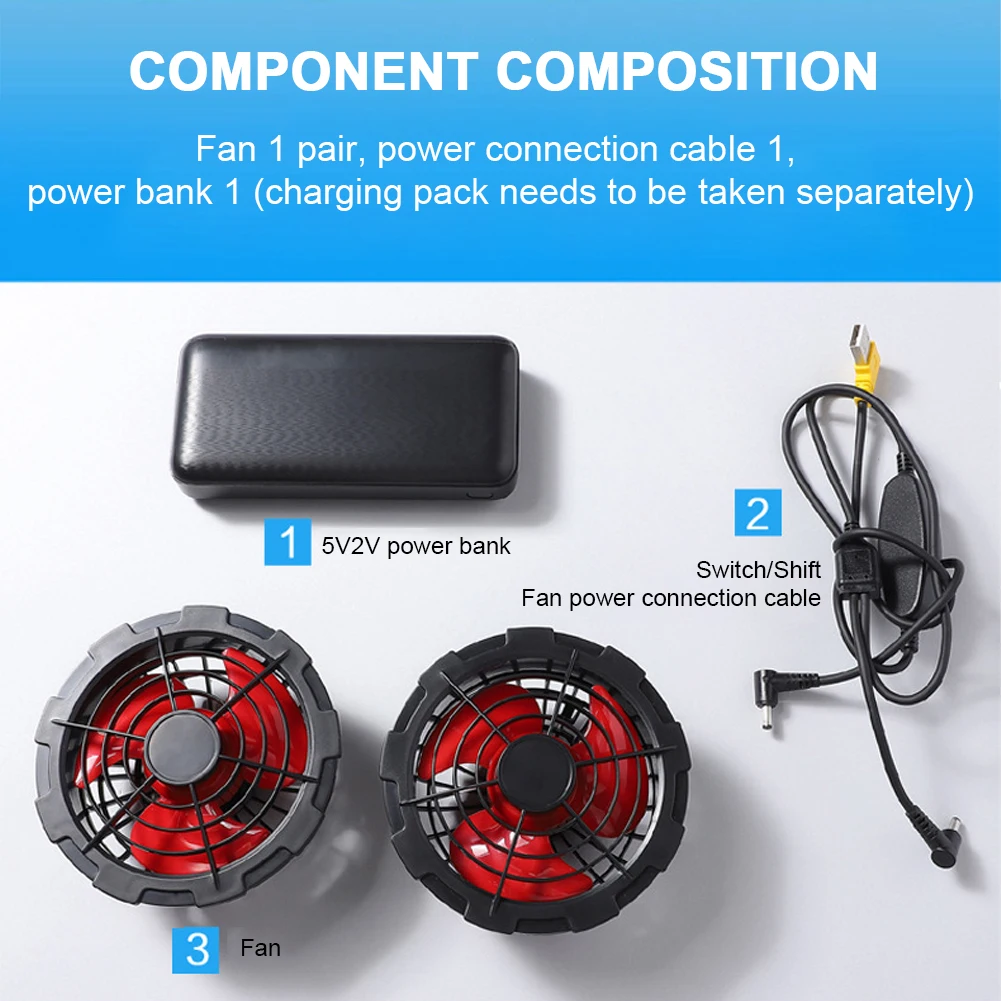 Дышащий Охлаждающий Жилет Унисекс Ветрозащитный Термостойкий Вентилятор Летний