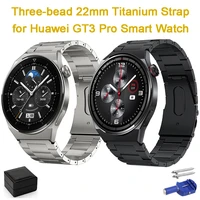 3 colors titanium alloy strap for huawei watch 3 3 pro 22 mm titanium metal watch band for huawei gt 2 magic 2 gt 2e wrist band