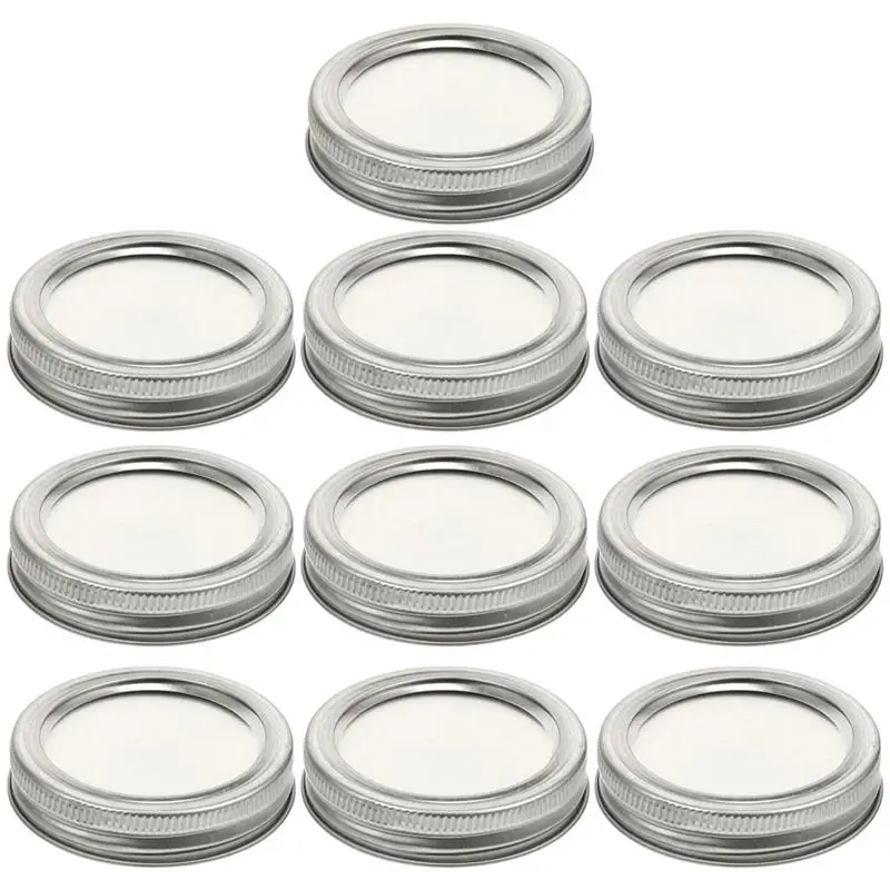 

10 шт., герметичные крышки для консервных банок 70/86 мм