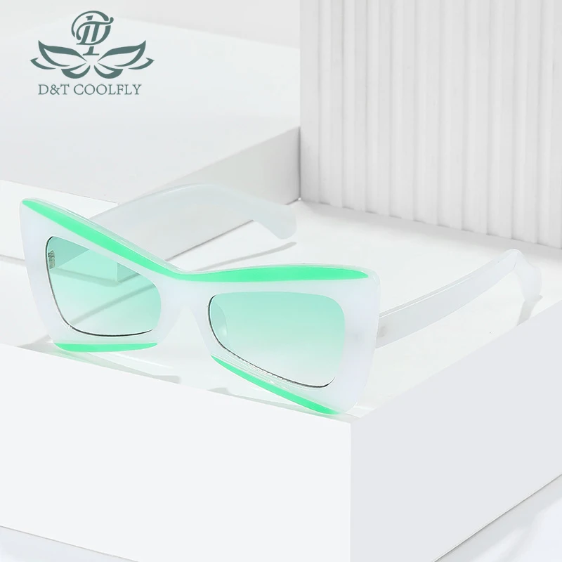 

DCF 2023 новые модные солнцезащитные очки кошачий глаз женские очки в стиле бабочки с линзами из поликарбоната винтажные аксессуары для пляжа качественные трендовые очки UV400