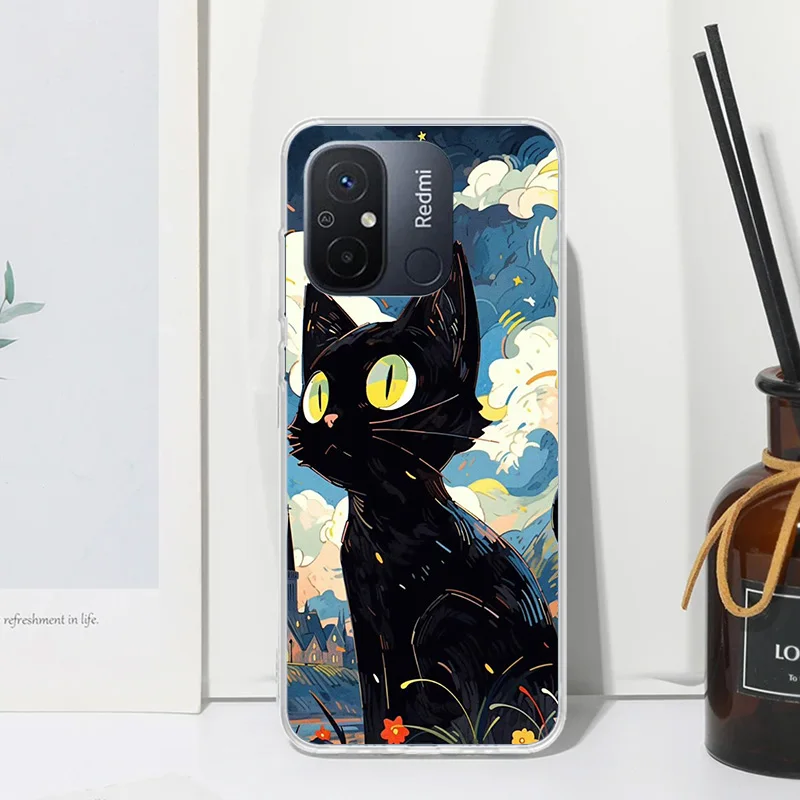 Чехол для Xiaomi Redmi 12C 12 10C 10A 10 9C 9A 9T 9 8A 8 7A 7 6A 6 Pro K70 K40 K20