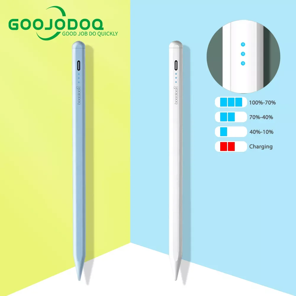 

GOOJODOQ For Apple Pencil 2 1 iPad Pencil Stylus with Plam Rejection & Tilt Sensor, Stlyus Pen for iPad 2018 2019 2020 Pro A