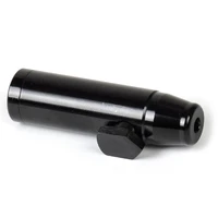 aluminium alloy snuff dispenser portable metal bullet nasal sniffer black