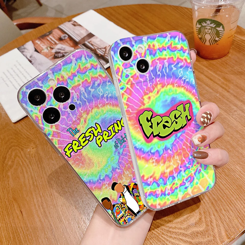 

Прозрачный чехол для Iphone 14, Модный чехол с изображением свежего принца bel air для IPhone 14, 13 Pro, 13 Pro, MAX, XR, XS MINI