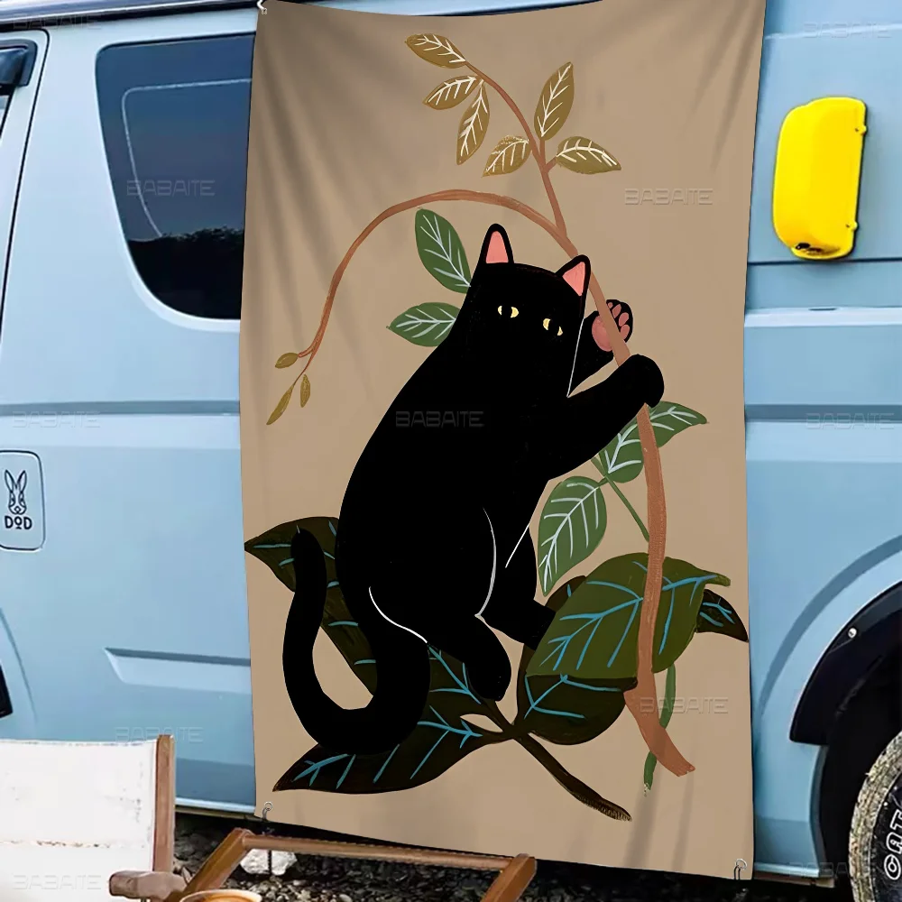 Абстрактное искусство кота большой размер магазин художественная акция