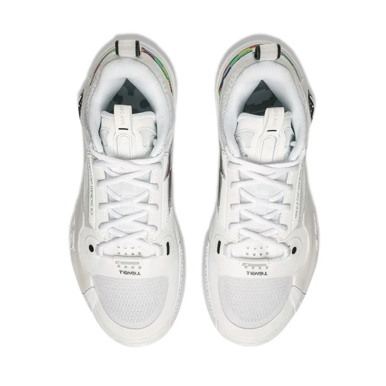 Мужские баскетбольные кроссовки Li-Ning WAY OF WADE 10 LOW RAINBOW профессиональные с