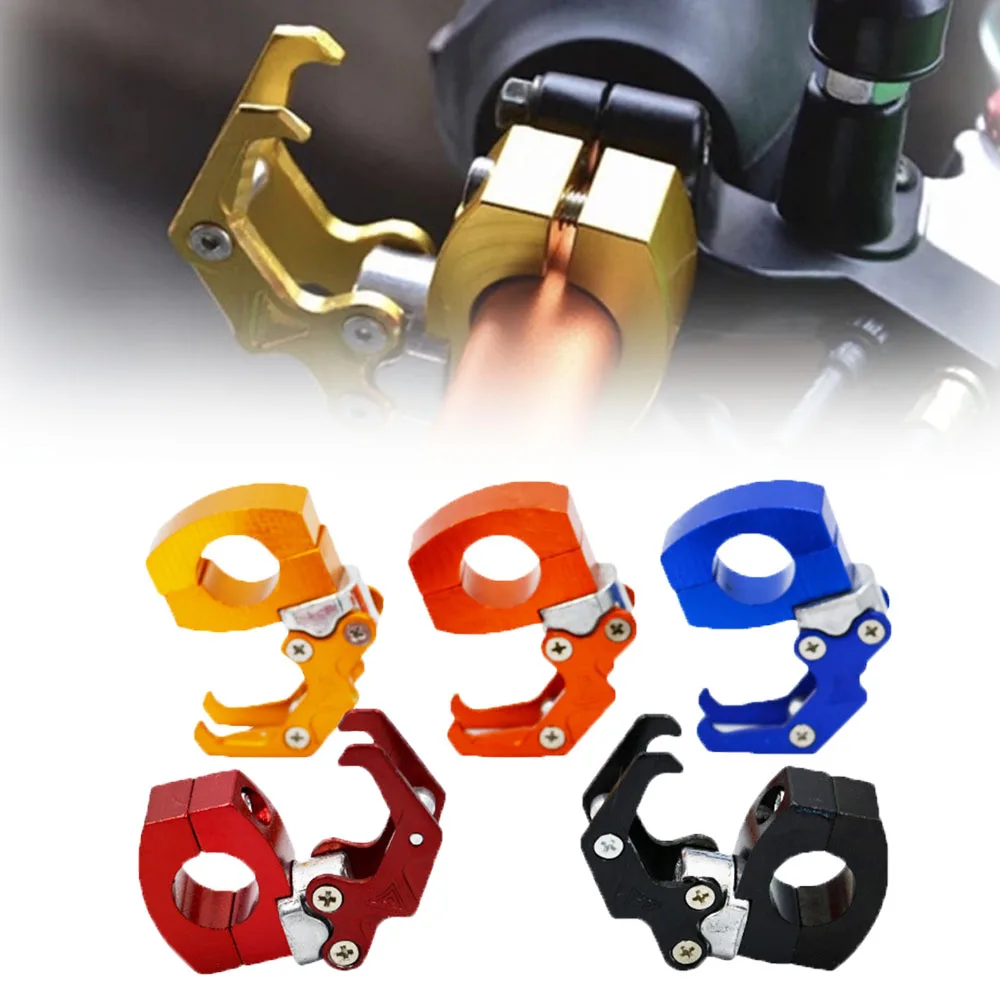 

22mm Motorcycle Handlebar Hook CNC Helmet Claw Hooks Motorcycle Scooter Luggage Bag Hanger Storage Holder Motorcycle Accessories