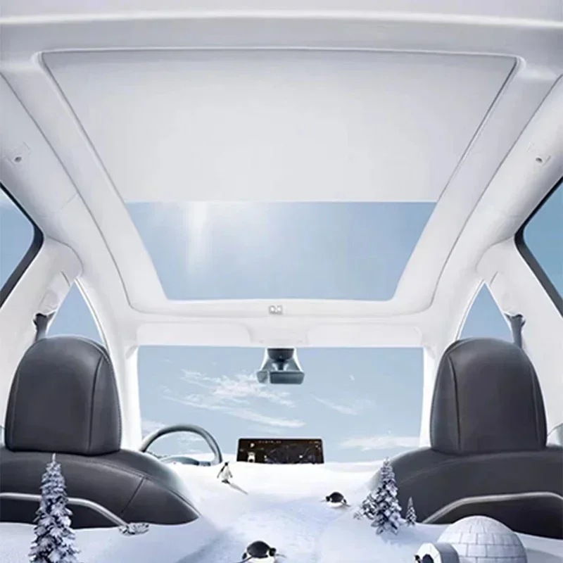 Солнцезащитные козырьки 2024 стеклянная крыша для Tesla Model Y солнцезащитный козырек