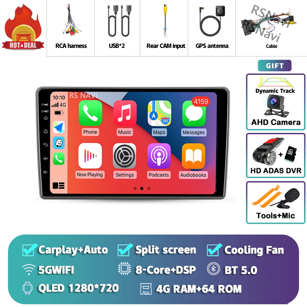 

Автомобильный радиоприемник Android 15 для Hyundai i40 2011 2012-2019 Carplay, автомультимедийный плеер, GPS-видео головное устройство, 2 Din-навигация, стерео