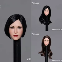 ziltoys z003 16 female soldier beauty king ada head carving model accessories fit 12 action figures body in stock