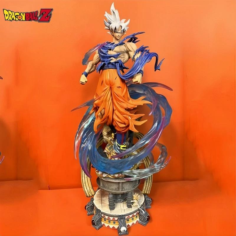 

Yunqi Create Studio Pvc Gk Dragon Ball Z Son Goku Ultra Instinct Statue 50cm Dbz Anime Model Action Figure Collection Toys Gifts