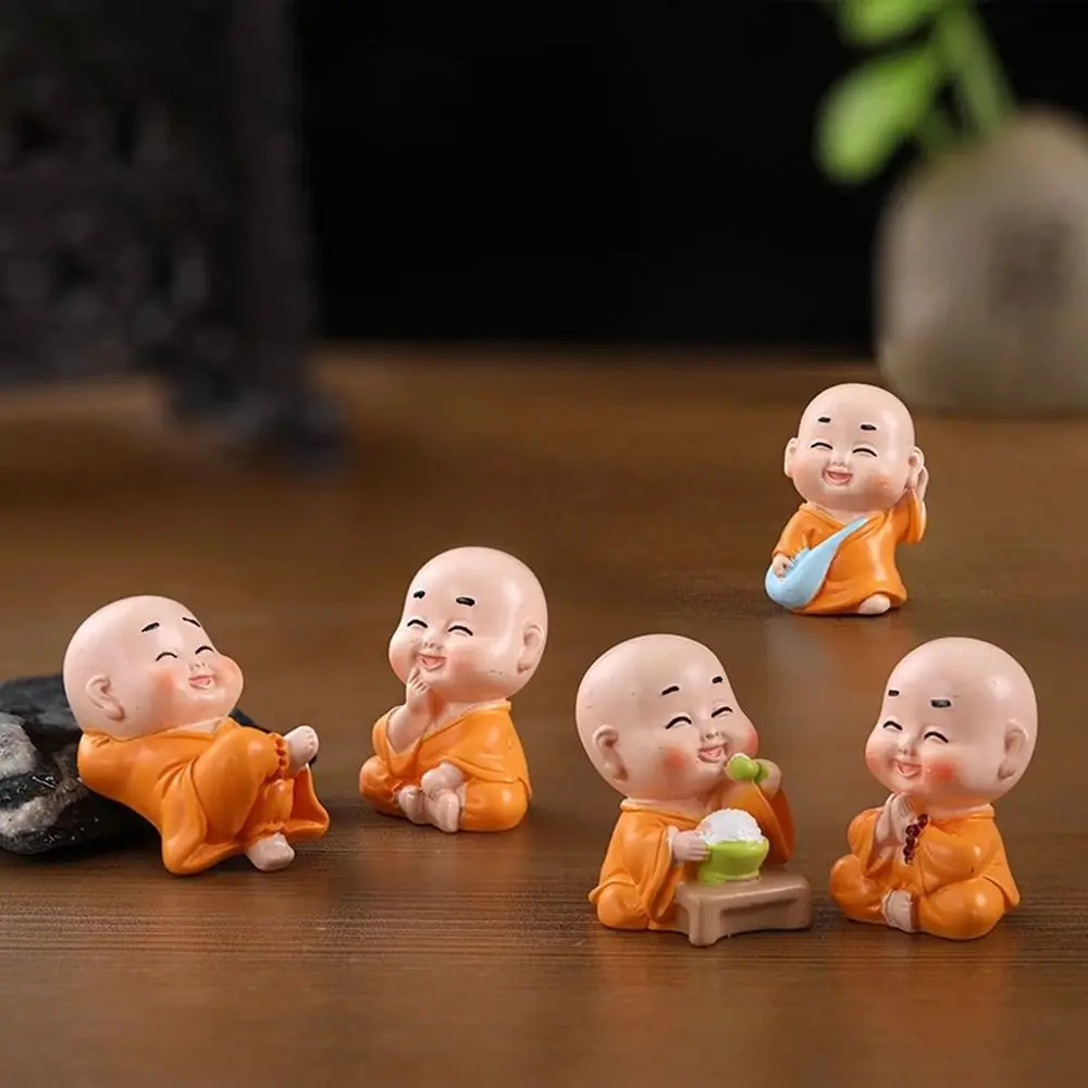 

Desktop Decor Micro Landscape Mini DIY Resin Crafts Mini Figurine Small Ornament Garden Trinkets Buddha Ornaments