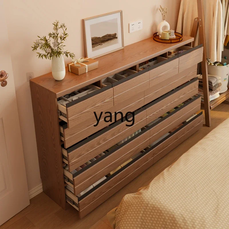 XYY ультратонкий нагрудный шкаф для спальни прикроватный хранения