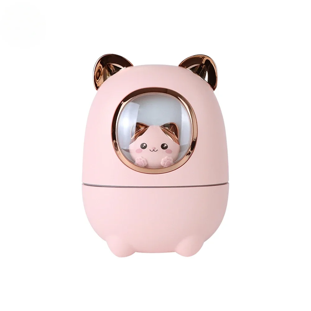 Увлажнитель воздуха с рисунком Китти диффузор ночником комната растение спальня