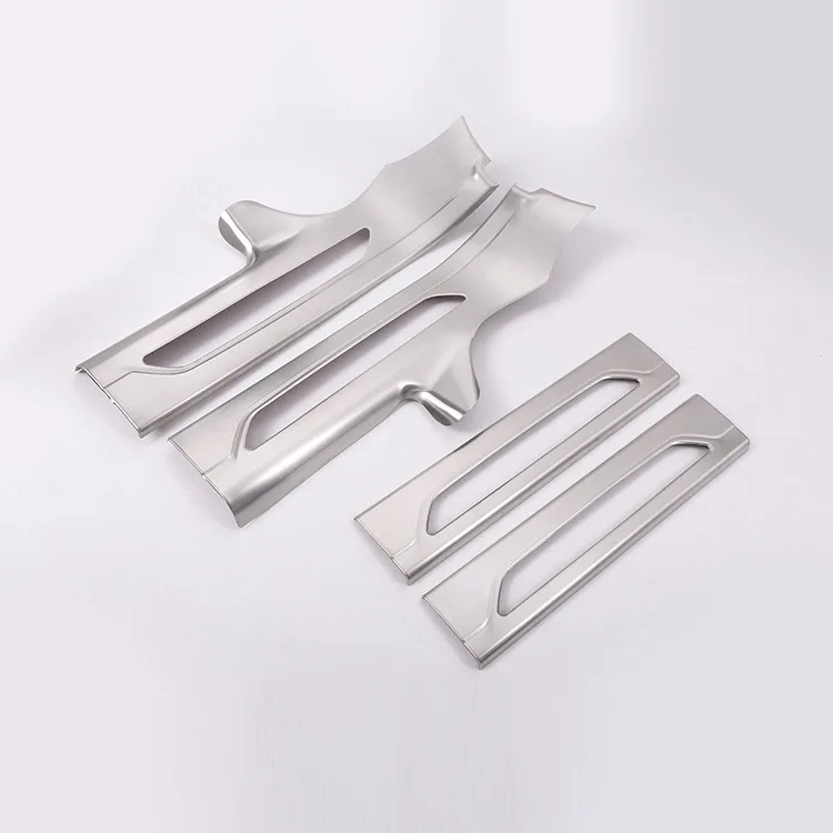 

For Jaguar XFL 2017-2021 Stainless Steel Car Interior Door Sill Protection Plate Panel Cover Trim Car Accessories