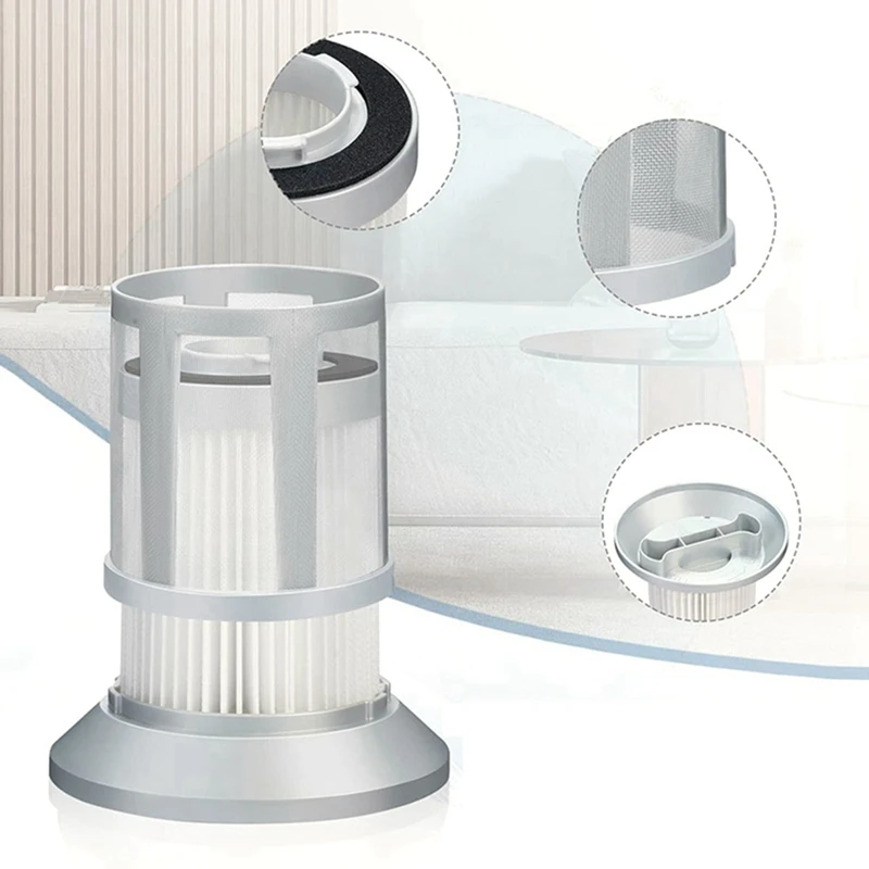 Filter Replacement For Bissell Zing 1665 2156 Powerforce 1613056 Assembly