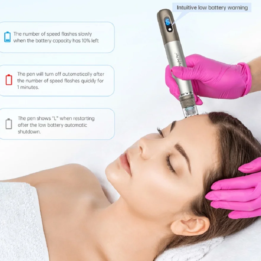 

2023z Newest Hydra Pen H3 Automatic Microneedling Pen Skin Rejuvenation Derma Pen Hyaluronic Acid Dermapen