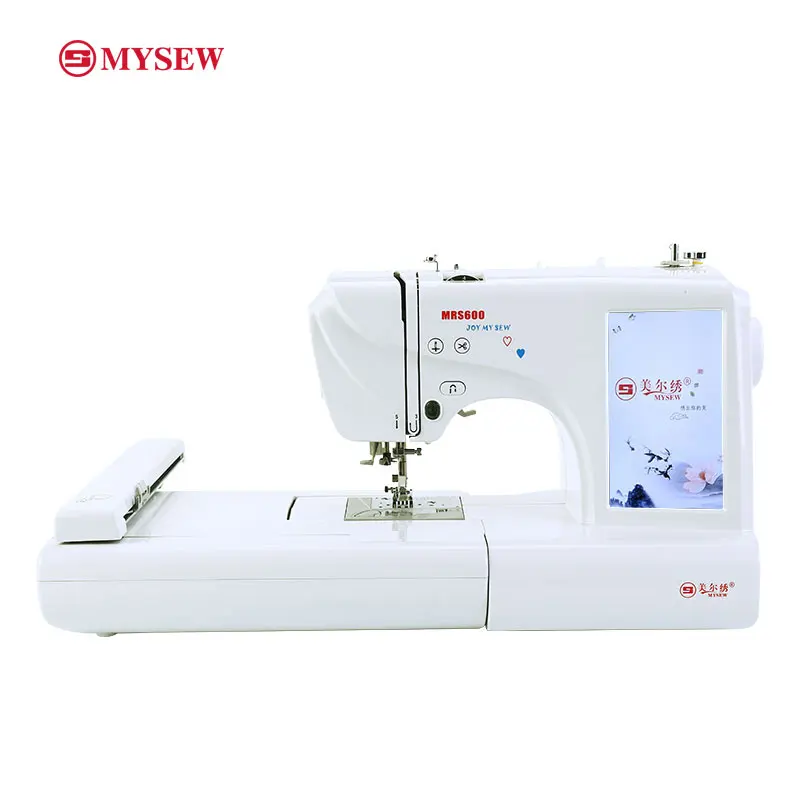 

MRS600 2022 New automatic sewing embroidery machine single head computer