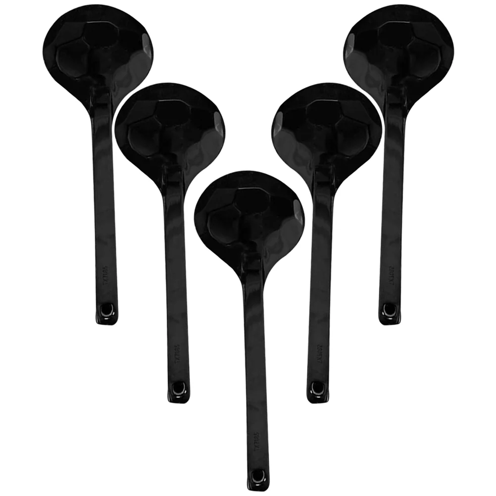 5 шт. ложки для супа горячий горшок приправа ресторанная посуда смешивание черной