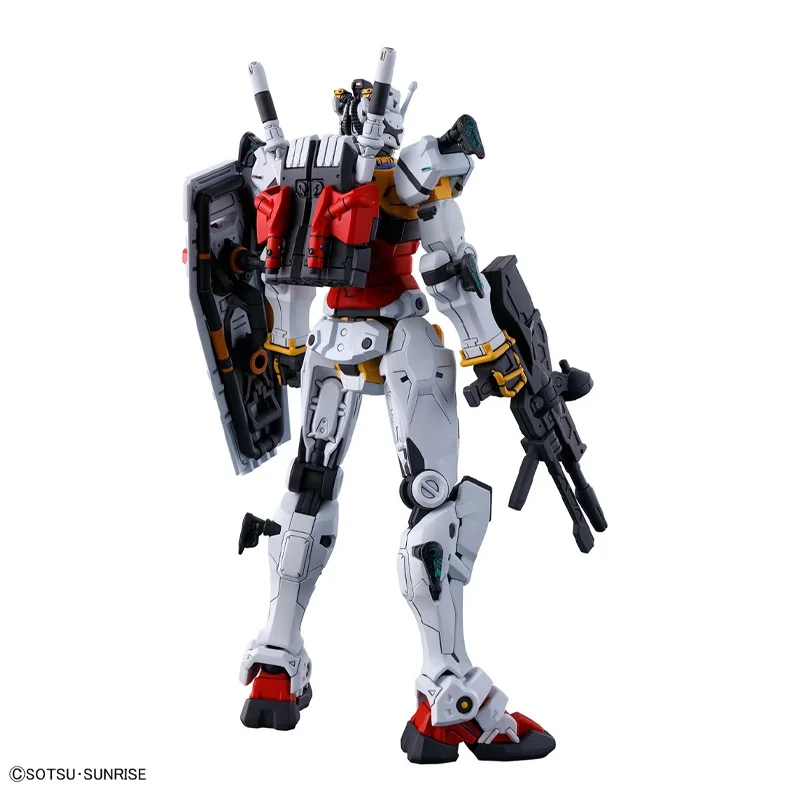 Фото Оригинальный сборный набор Bandai Gunpla 1/144 GQ RX-78-02 White Gundam, коллекционная модель, подарок на Рождество №3