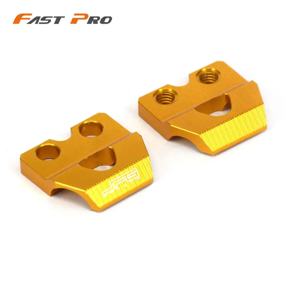 

For SUZUKI DRZ400 RM85 RMZ250 RMX450Z Kawasaki KX65 KX80 KX250F KX250 KX450F KX450 KLX450R CNC Brake Line Hose Clamps Holder
