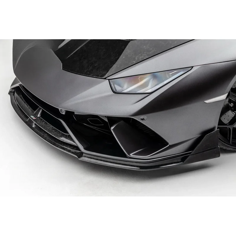Фото Высококачественная кованая карбоновая накладка на передний бампер VRS VICENZA EDIZIONE Style для тюнинга экстерьера автомобиля, подходит для моделей 2017-2019 годов №3