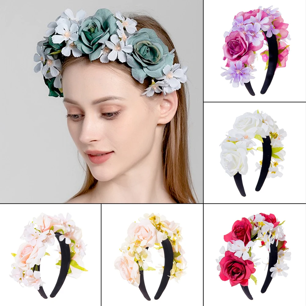 Цветочная Гирлянда в стиле бохо для невесты романтическое искусственное