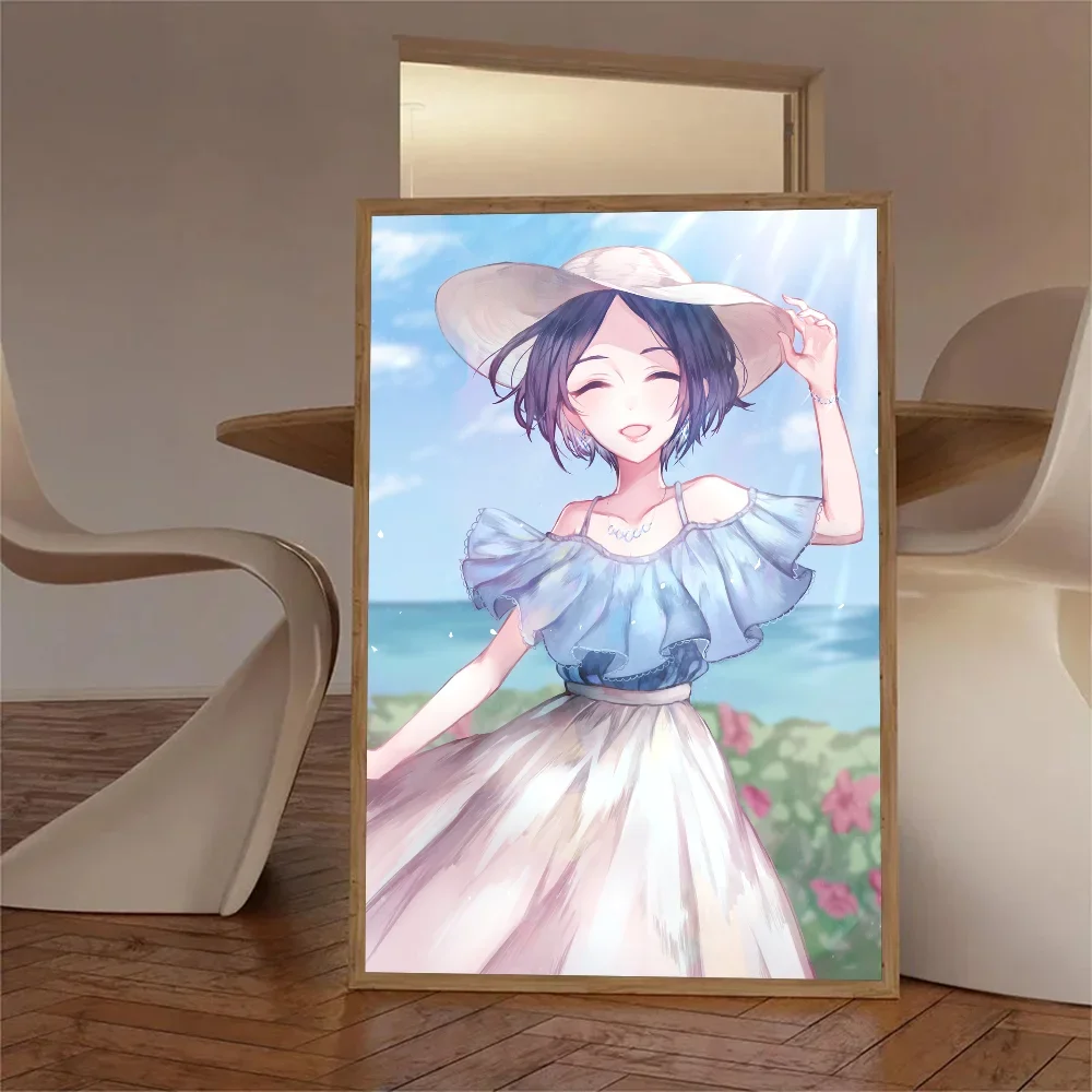 1 шт. Hayami Kanade THE IDOLM STER Золушка девочки плакат самоклеящаяся искусство фотообои для