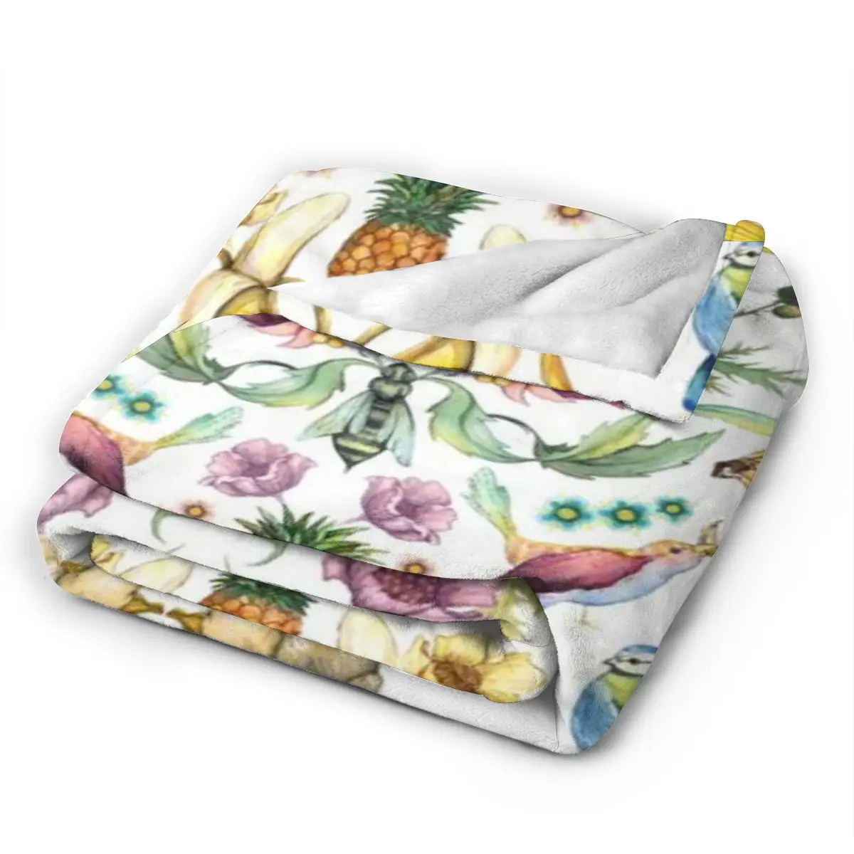 Jugend Goes Бананы! Ультрамягкое одеяло из микрофлиса